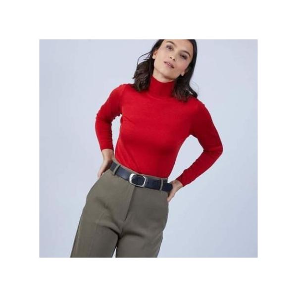 Pull Col Roulé Femme